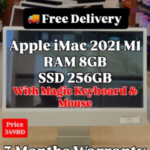 Apple IMac 2021 | M1 | 8 GB RAM | 256 GB SSD