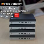 HP ProDesk 800 G4 | Core i7-8th Generation | 16 GB RAM | 512 GB SSD