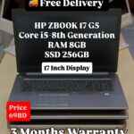 HP ZBook 17 G5 – Core i5 8th Gen | 8GB RAM | 256GB SSD | 17" Display