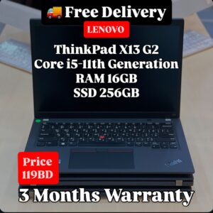 Lenovo ThinkPad X13 G2 | Core i5 11th Generation